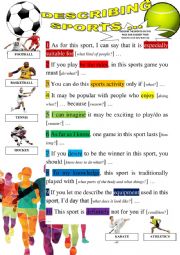 DESCRIBING SPORTS [A CLIL CLASS]