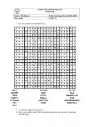 English Worksheet: taller comparativos