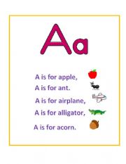 English Worksheet: The letter 