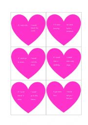 English Worksheet: Broken hearts