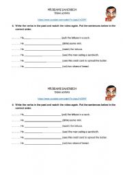 English Worksheet: Mr bean