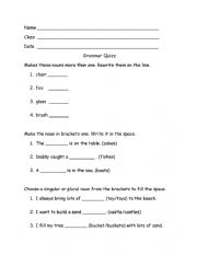 English Worksheet: Adjective
