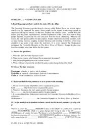 test  paper