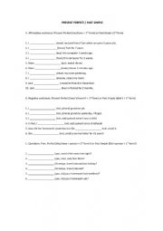 English Worksheet: Present Perfect or Past Simple