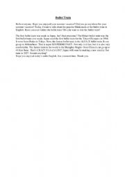 English Worksheet: Reading and questions