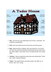 English Worksheet: Tudor Houses