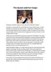 The Queen and her Corgis