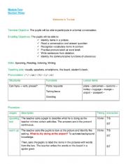 English Worksheet: welcome  to tunisia