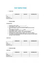 English Worksheet: Past Simple worksheet