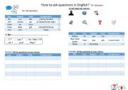 How to ask questions in English?