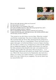 English Worksheet: Atonement