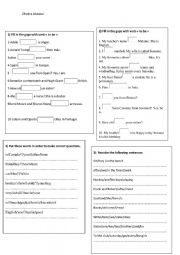 English Worksheet:  7th form consolidation