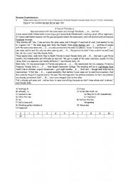 English Worksheet: Reading comprehension-B2   A TALE OF TWO KELLYS