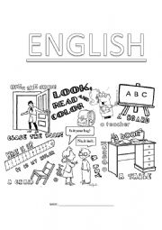English Worksheet: 5th grade English cover
