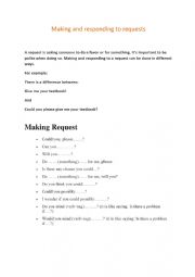 Making and responding to requests