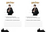 English Worksheet: Harry Potter short uniform description