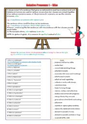 Relative Pronouns - who