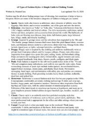 English Worksheet: Fashion