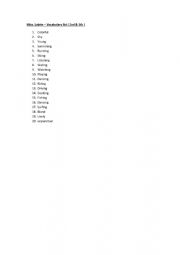 English Worksheet: ENGLISH CORNER 2