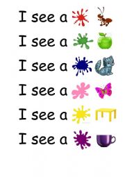 English Worksheet: This is a...