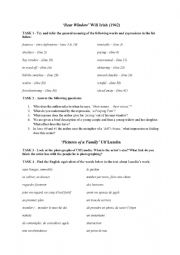 English Worksheet: Rear Window by Will Irish