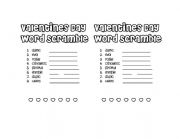 English Worksheet: Valentines Day