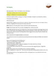 English Worksheet: the changeling