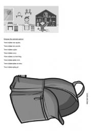English Worksheet: choose