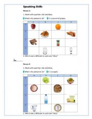 Speaking Skill Practice - Food