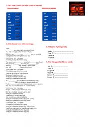 English Worksheet: Save your Tears 
