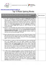 Video Script_Top Ten Robot Uprising Movies