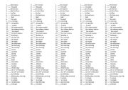 English Worksheet: Prepositions IN, ON, AT (time and place)