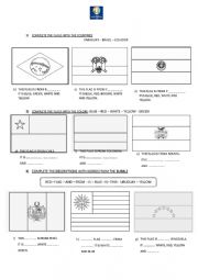 English Worksheet: South American Football Cup