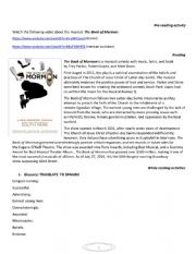 English Worksheet: The Book of Mormon-MUSICAL
