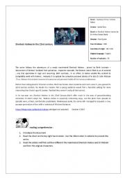 English Worksheet: Sherlock Holmes in the 22nd century