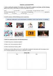 English Worksheet: Brainchild (Netflix) - the pros, the cons and the OMG of social media.
