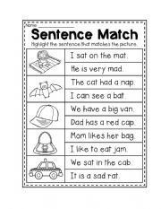 phonics worksheet