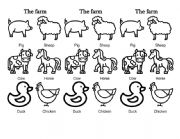 English Worksheet: The Farm