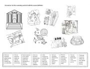 English Worksheet: museums