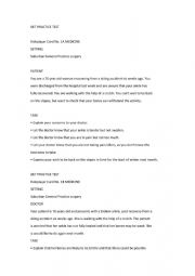 English Worksheet: OET EXAMS SPEAKING