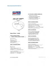 English Worksheet: Song Lucky