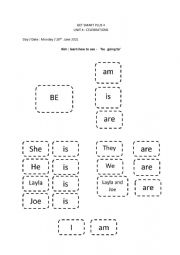 English Worksheet: be going to