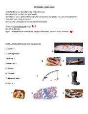 English Worksheet: In Canada
