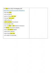 English Worksheet: The Virus Fixies