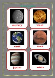 The Solar System [Flashcards]