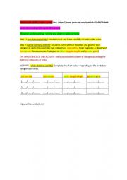 English Worksheet: IRREGULAR VERBS MADE EASIER