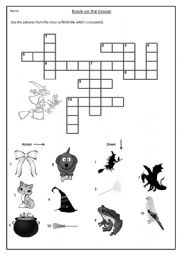 Room on the broom crossword