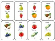 Fruits and vegetables