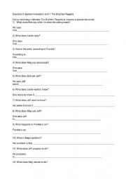 English Worksheet: Dialogue: the Brighton Regatta