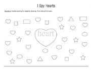 2D heart shape activity